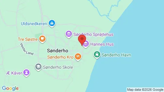 Apartments for rent i Fanø - kort over placeringen