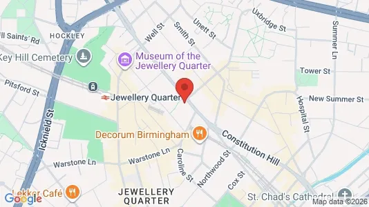 Apartments for rent i Birmingham - West Midlands - kort over placeringen