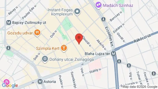 Apartments for rent in Budapest Erzsébetváros - Photo from Google Street View