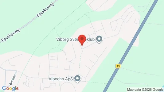 Apartments for rent i Viborg - kort over placeringen