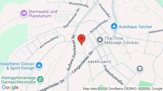 Apartments for rent in Zwickau - Photo from Google Street View