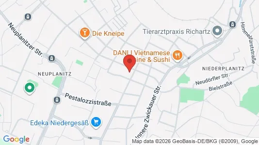 Apartments for rent in Zwickau - Photo from Google Street View
