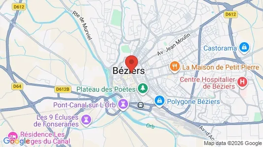 Apartments for rent in Béziers - Photo from Google Street View