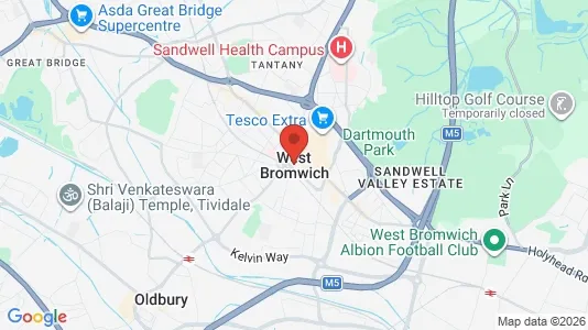 Apartments for rent in West Bromwich - West Midlands - Photo from Google Street View