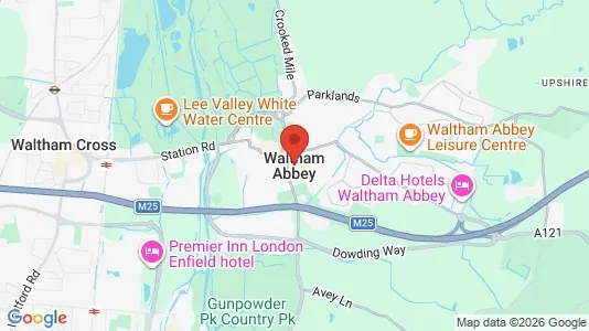 Apartments for rent i Waltham abbey - Essex - kort over placeringen