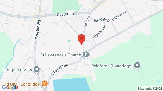 Apartments for rent i Preston - Lancashire - kort over placeringen