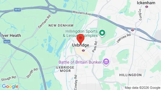 Apartments for rent in Uxbridge - Middlesex - Photo from Google Street View