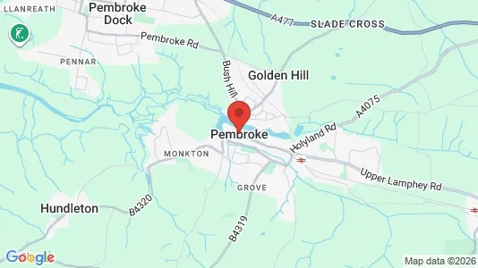 Apartments for rent in Pembroke - Dyfed - Photo from Google Street View