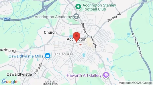 Apartments for rent in Accrington - Lancashire - Photo from Google Street View