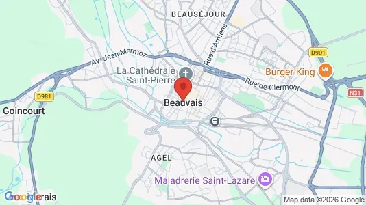 Apartments for rent in Clermont-Ferrand - Photo from Google Street View