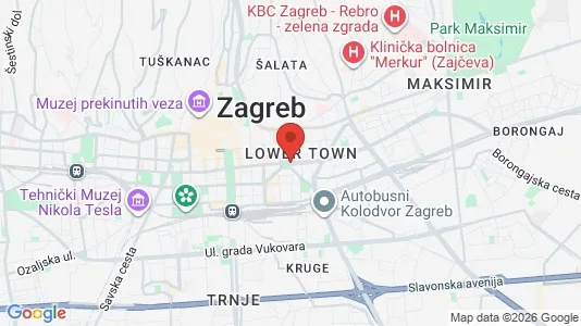 Apartments for rent in Zagreb Donji Grad - Photo from Google Street View