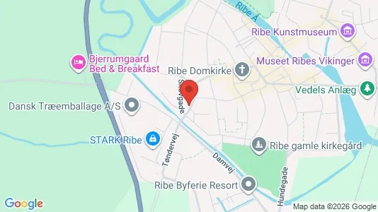 Apartments for rent i Ribe - kort over placeringen