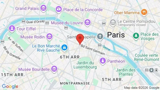 Apartments for rent in Paris 6ème arrondissement - Saint Germain - Photo from Google Street View