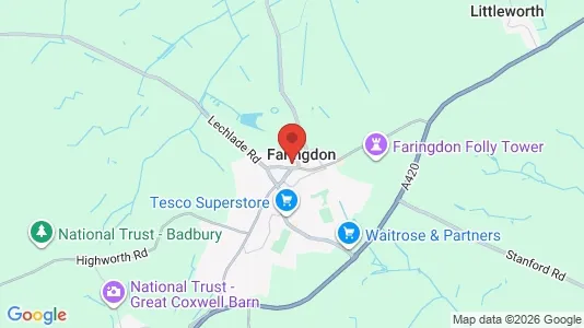 Apartments for rent in Faringdon - Oxfordshire - Photo from Google Street View
