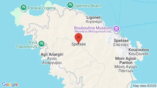 Houses for rent in Spetses - Photo from Google Street View