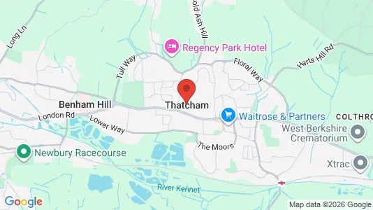Rooms for rent in Thatcham - Berkshire - Photo from Google Street View