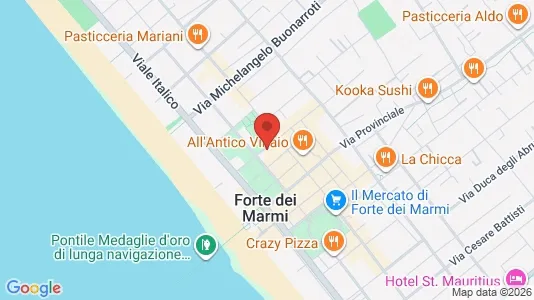 Apartments for rent in Forte dei Marmi - Photo from Google Street View