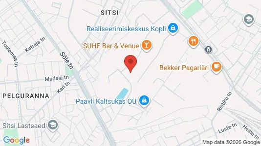 Apartments for rent i Tallinn Kesklinna - kort over placeringen