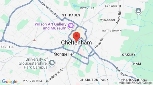 Apartments for rent in Cheltenham - Gloucestershire - Photo from Google Street View