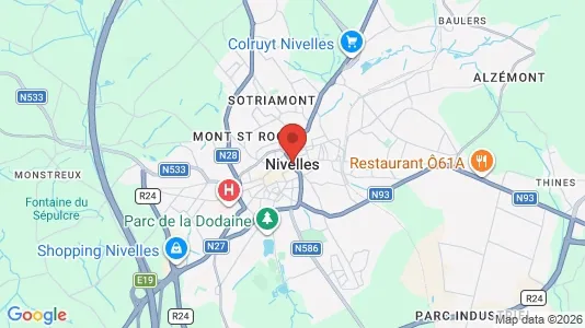 Houses for rent in Nijvel - Photo from Google Street View
