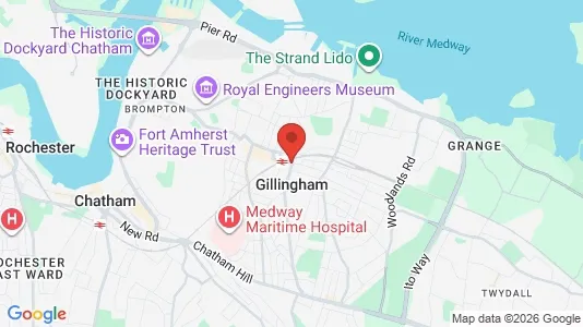 Apartments for rent in Gillingham - Kent - Photo from Google Street View