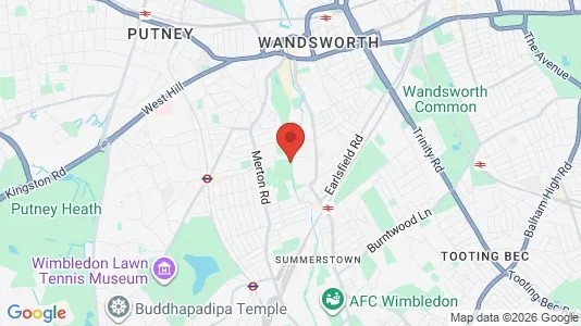Rooms for rent in London SW18 - Photo from Google Street View