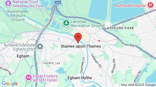 Apartments for rent in Staines-upon-Thames - Middlesex - Photo from Google Street View