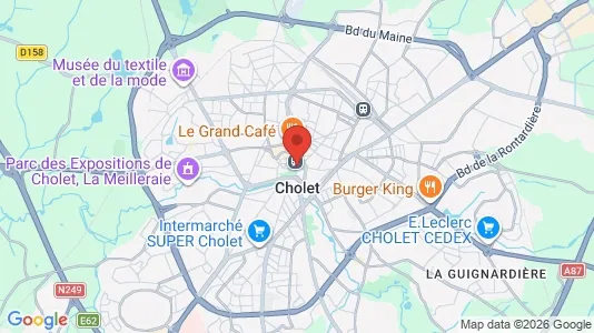 Houses for rent in Cholet - Photo from Google Street View
