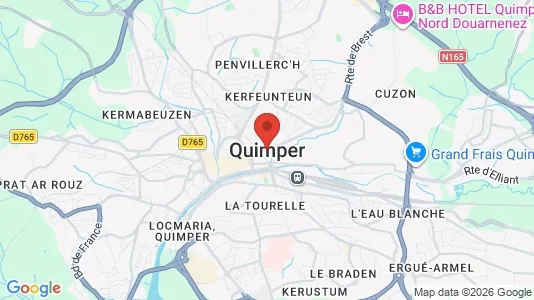 Houses for rent in Quimper - Photo from Google Street View