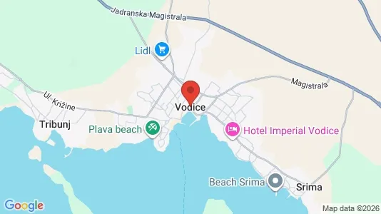 Houses for rent in Vodice - Photo from Google Street View