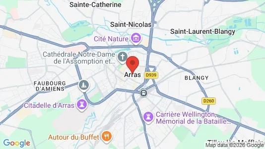 Apartments for rent in Arras - Photo from Google Street View