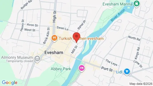 Apartments for rent in Evesham - Worcestershire - Photo from Google Street View