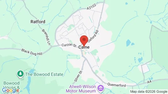 Apartments for rent i Calne - Wiltshire - kort over placeringen