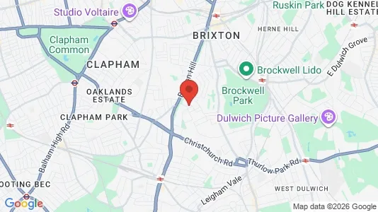 Apartments for rent in London SW2 - Photo from Google Street View
