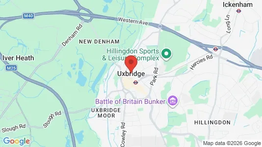 Apartments for rent i Uxbridge - Middlesex - kort over placeringen