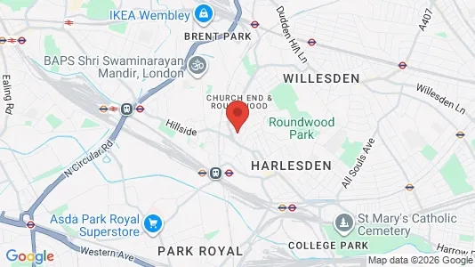 Houses for rent in London NW10 - Photo from Google Street View