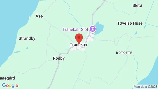 Houses for rent i Tranekær - kort over placeringen