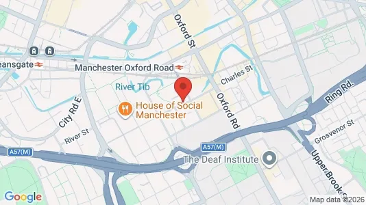 Apartments for rent i Manchester - Lancashire - kort over placeringen