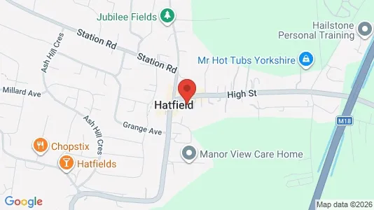 Apartments for rent i Doncaster - South Yorkshire - kort over placeringen