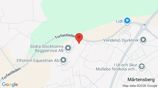 Apartments for rent i Haninge - kort over placeringen