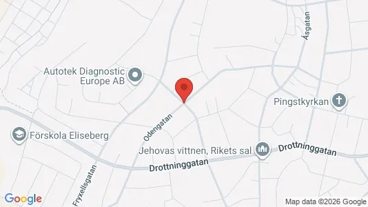 Apartments for rent i Åmål - kort over placeringen