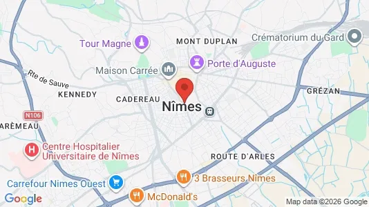 Apartments for rent in Nîmes - Photo from Google Street View