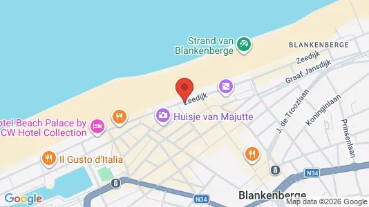 Apartments for rent in Blankenberge - Photo from Google Street View
