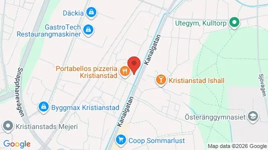 Apartments for rent i Kristianstad - kort over placeringen
