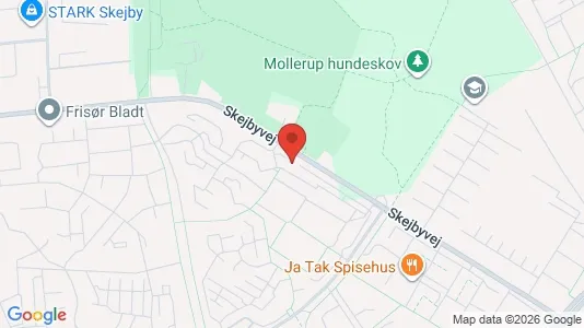 Apartments for rent i Risskov - kort over placeringen