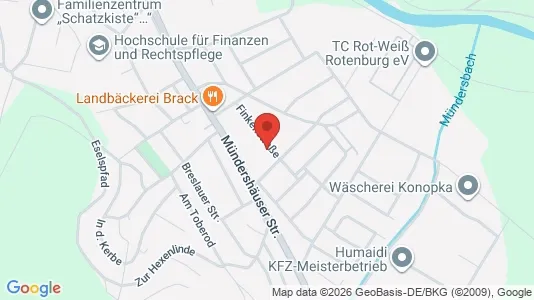 Apartments for rent in Hersfeld-Rotenburg - Photo from Google Street View