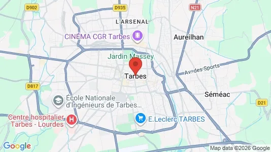 Apartments for rent in Tarbes - Photo from Google Street View