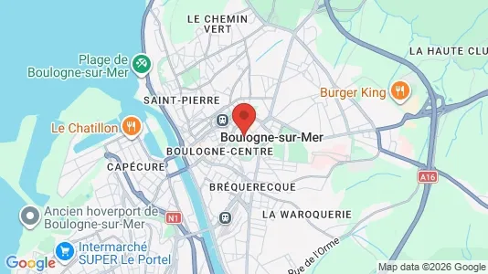 Apartments for rent in Boulogne-sur-Mer - Photo from Google Street View