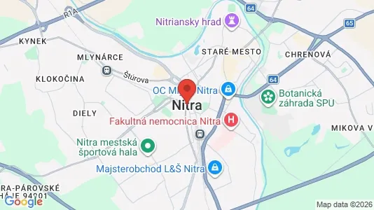 Apartments for rent in Nitra - Photo from Google Street View