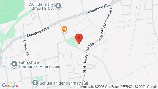 Apartments for rent i Essen - kort over placeringen